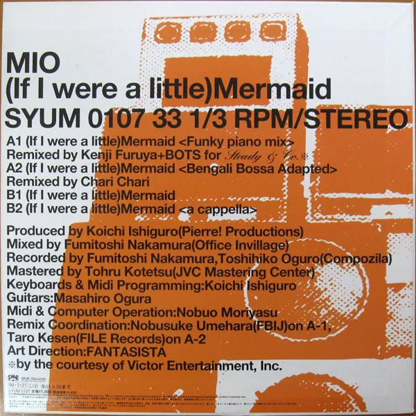 Album cover for (If I Were A Little) Mermaid by Mio (14)