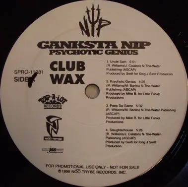 Psychotic Genius (Club Wax)