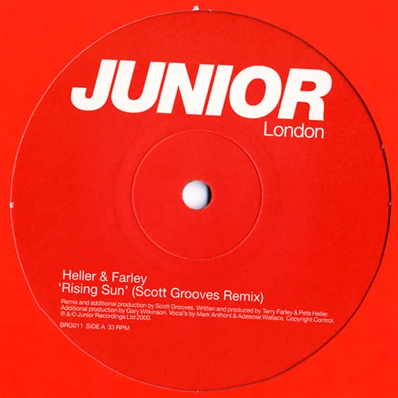 Album cover for Rising Sun / Deep Sensation by Heller & Farley