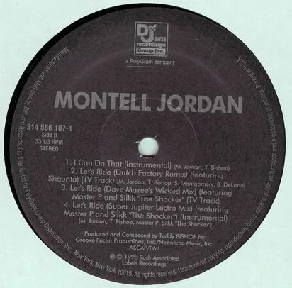 Album cover for I Can Do That by Montell Jordan