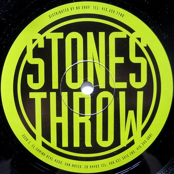 Homeliss Derilex - Cash Money, Hip Hop, Conscious, 1996 - Stones Throw Records, US, Vinyl 1x 12", Single, 33 ⅓ RPM