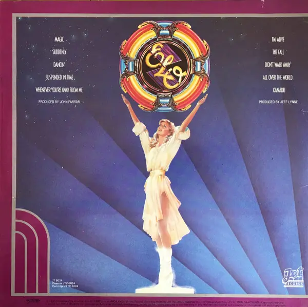 Album cover for Xanadu (From The Original Motion Picture Soundtrack) by Olivia Newton-John / Electric Light Orchestra
