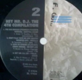 Various - Hey Mr. D.J....The 4th Compilation, Electronic, Funk / Soul, Euro House, House, 1993 - Epic, US, Vinyl 1x LP, Compi