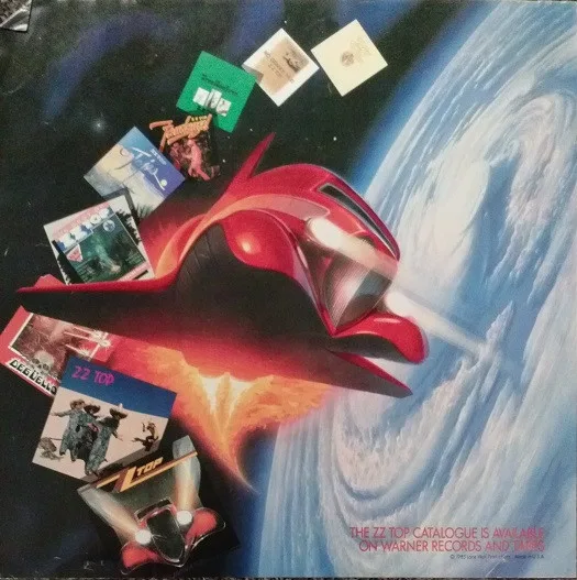 Album cover for Afterburner by ZZ Top