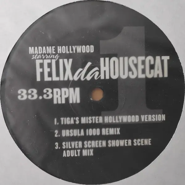 Felix Da Housecat - Madame Hollywood, Electronic, Disco, Electro, 2002 - Emperor Norton, US, Vinyl 1x 12"