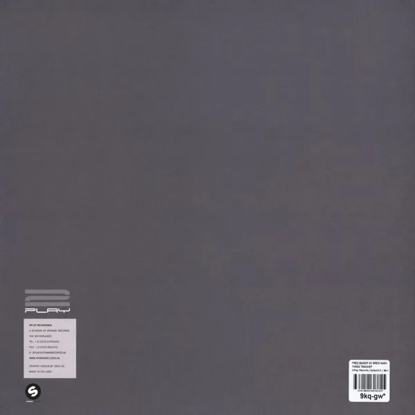 Album cover for Three Track EP by Fred Baker Vs Greg Nash