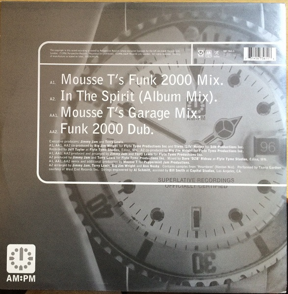 Ann Nesby - Witness EP, Electronic, Garage House, House, 1996 - AM:PM, UK & Europe, Vinyl 1x 12", EP, 33 ⅓ RPM