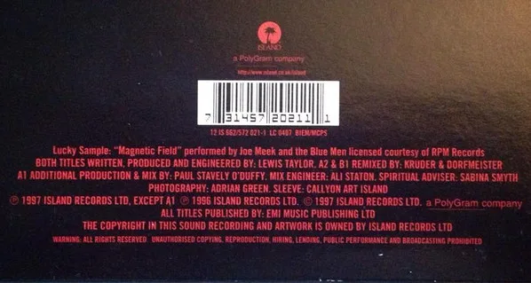 Album cover for Lucky (The Kruder + Dorfmeister Sessions) by Lewis Taylor