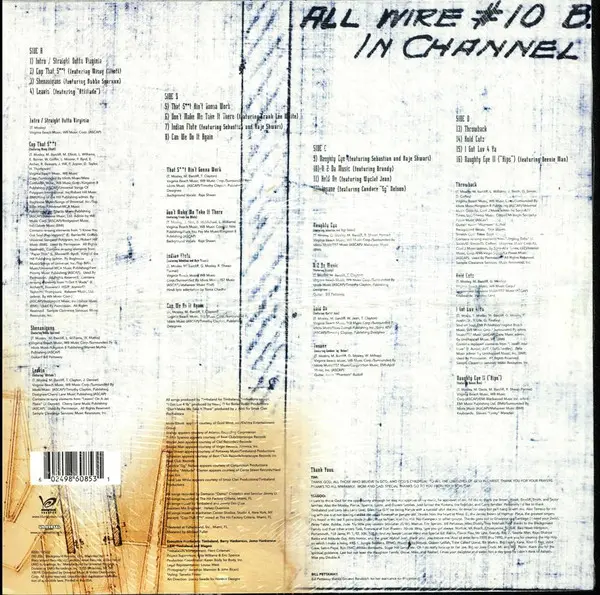 Timbaland & Magoo - Under Construction Part II, Hip Hop, 2003 - Blackground Records, Universal Records, US, Vinyl 2x LP, Albu