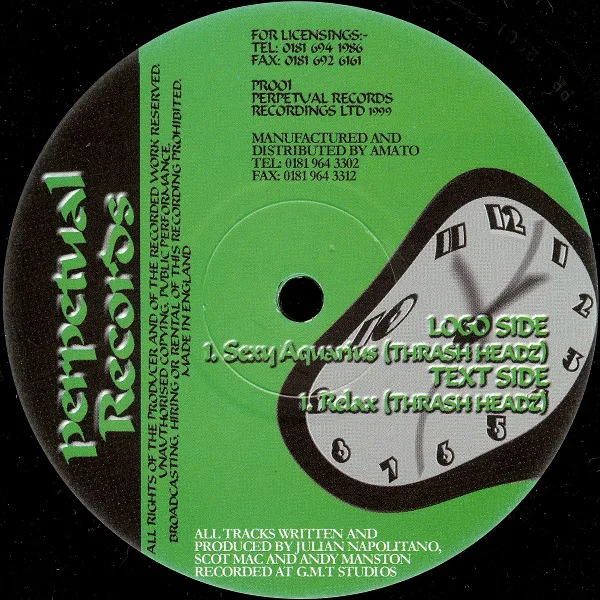 Album cover for Sexy Aquarius by Thrash Headz