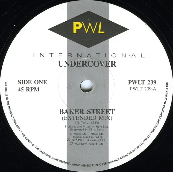 Album cover for Baker Street by Undercover