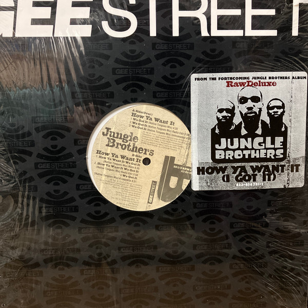 Jungle Brothers - How Ya Want It, Hip Hop, 1996 - Gee Street, US, Vinyl 1x 12", 33 ⅓ RPM