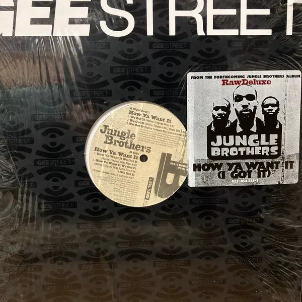 Jungle Brothers - How Ya Want It, Hip Hop, 1996 - Gee Street, US, Vinyl 1x 12", 33 ⅓ RPM