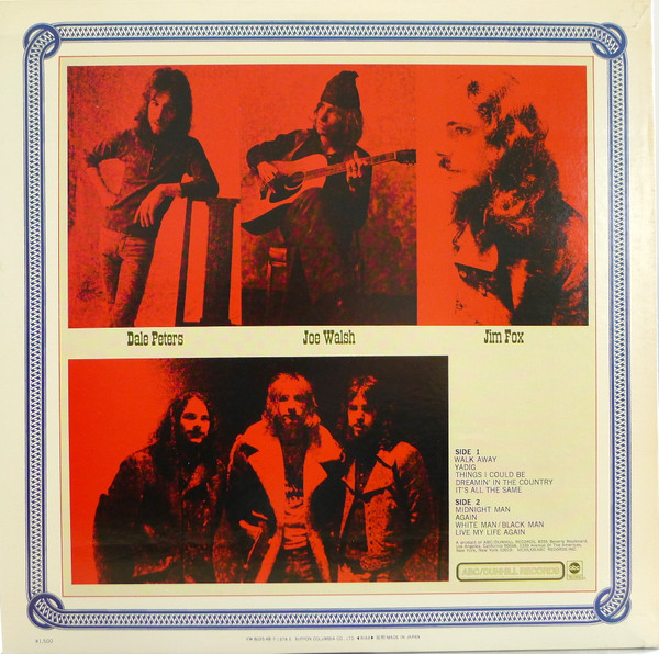 James Gang - Thirds - 1978 - Classic Rock - ABC Records - Vinyl 1x LP, Album, Limited Edition, Reissue, Stereo