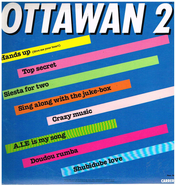 Ottawan - 2, Electronic, Disco, 1981 - Carrere, New Zealand, Vinyl 1x LP, Album