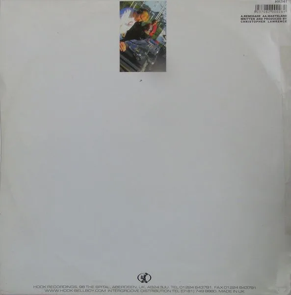 Album cover for Renegade by Christopher Lawrence