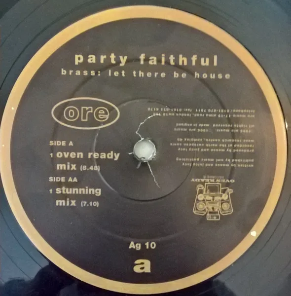 Album cover for Brass: Let There Be House by Party Faithful