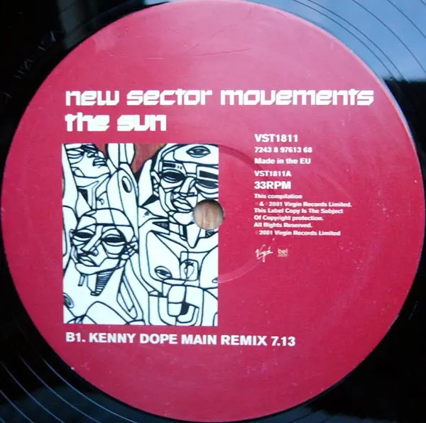 New Sector Movements - The Sun, Electronic, Broken Beat, Deep House, Future Jazz, House, 2001 - Virgin, UK, Vinyl 1x 12", 33 
