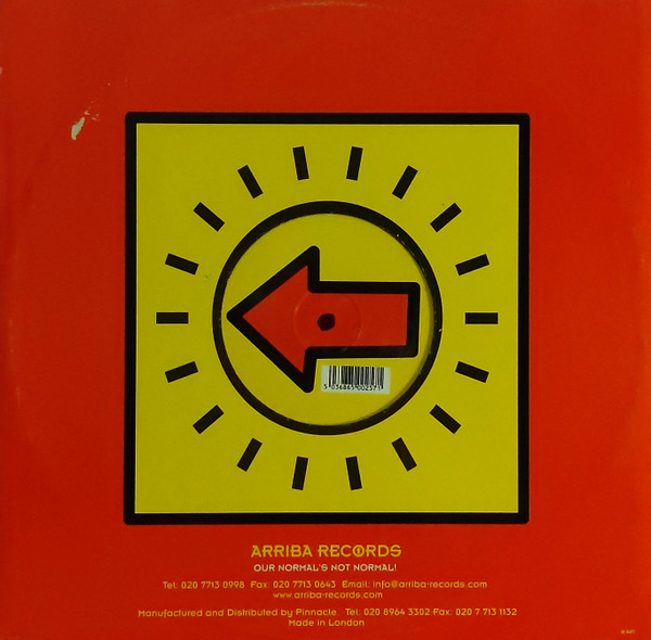Baby Doc & S-J - Arriba Records EP3, Electronic, Hard House, 2001 - Arriba Records, UK, Vinyl 1x 12", 33 ⅓ RPM, EP