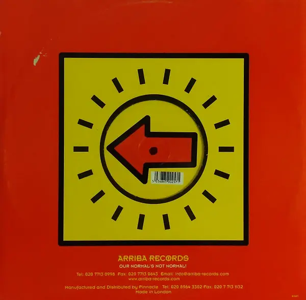 Baby Doc & S-J - Arriba Records EP3, Electronic, Hard House, 2001 - Arriba Records, UK, Vinyl 1x 12", 33 ⅓ RPM, EP