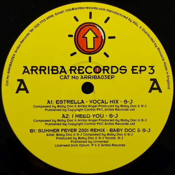 Arriba Records EP3