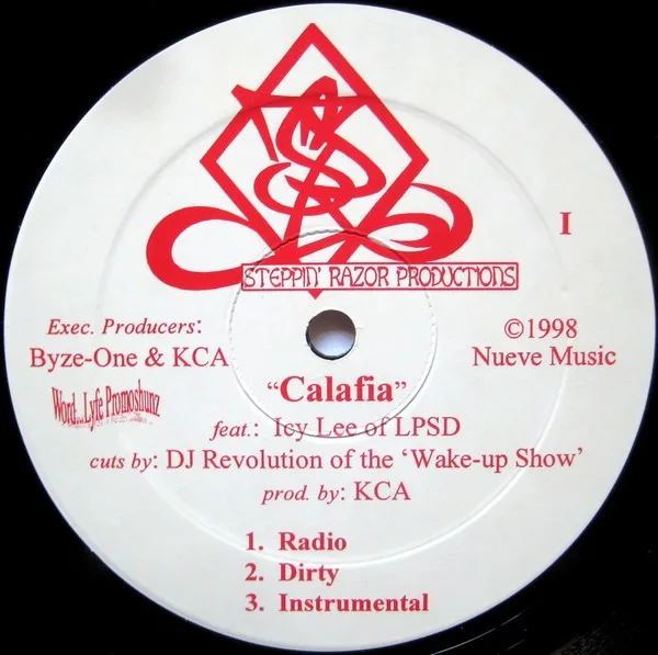 Album cover for Calafia / The Chase by Steppin' Razor Productions