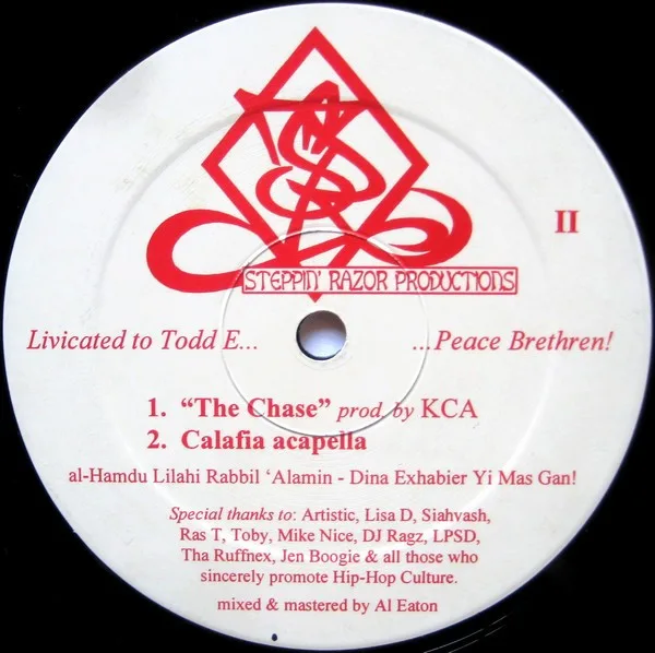 Album cover for Calafia / The Chase by Steppin' Razor Productions