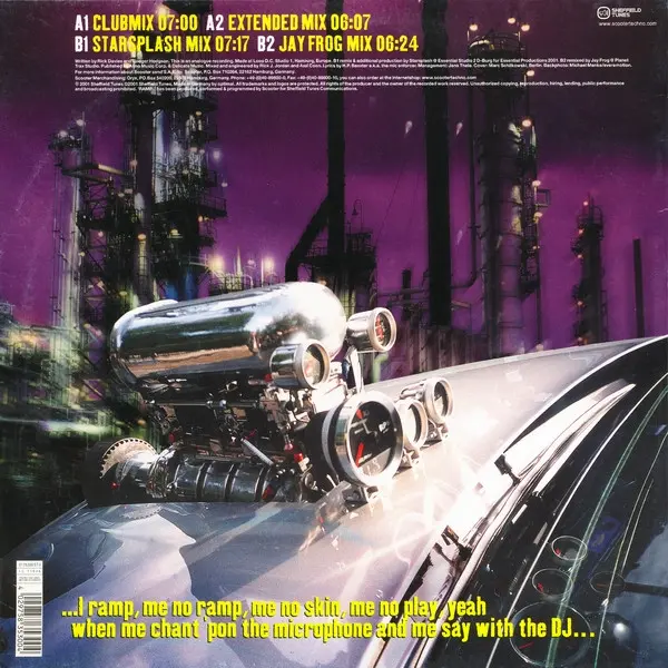 Scooter - Ramp! (The Logical Song), Electronic, Trance, 2001 - Sheffield Tunes, Germany, Vinyl 1x 12", 45 RPM