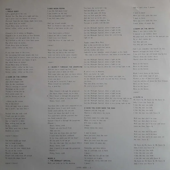 Album cover for Creedence Gold by Creedence Clearwater Revival