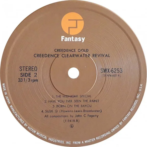 Album cover for Creedence Gold by Creedence Clearwater Revival