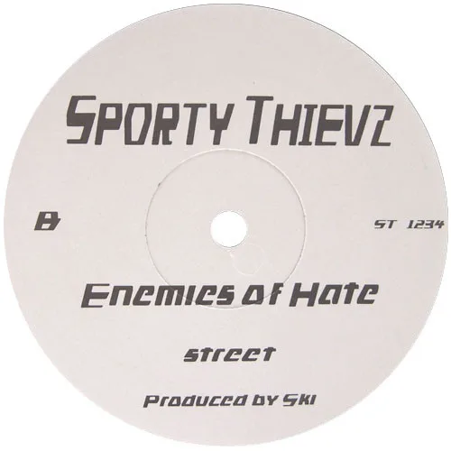 Album cover for Street Cinema 2 / Enemies Of Hate by Sporty Thievz