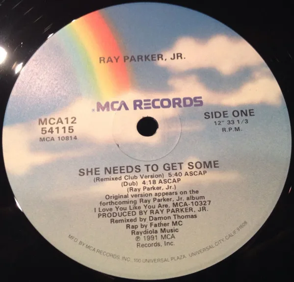 Album cover for She Needs To Get Some by Ray Parker Jr.