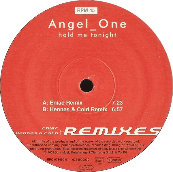 Album cover for Hold Me Tonight (Remixes) by Angel_One