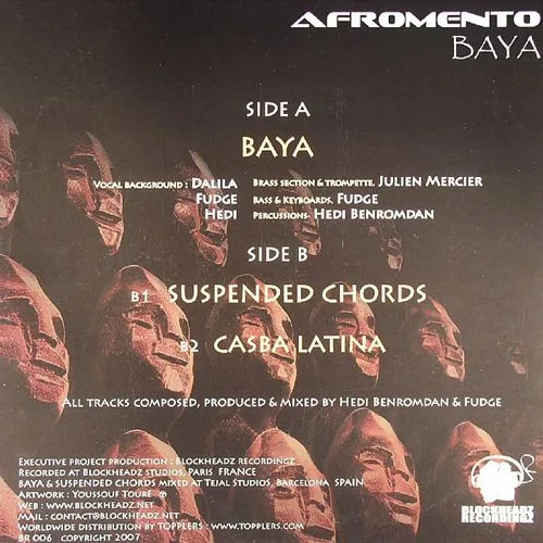 Album cover for Baya by Afromento