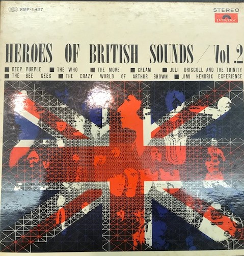 Various - Heroes Of British Sounds / Vol.2 - 1969 -Pop Rock, Psychedelic Rock -Polydor -Vinyl 1x LP, Compilation, Stereo