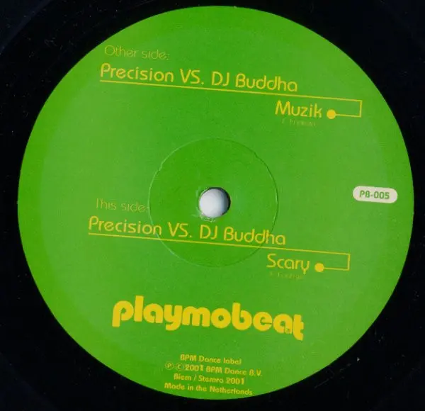 Album cover for Muzik by DJ Precision vs. DJ Buddha (4)