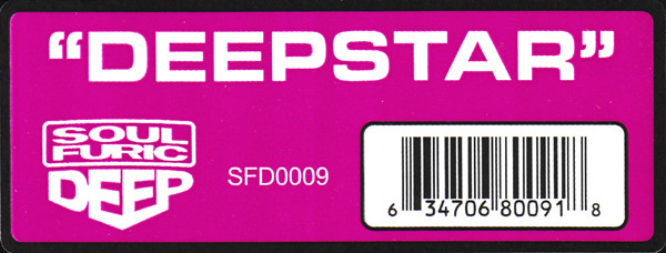 Deepstar - Deepstar, Electronic, House, 2001 - Soulfuric Deep, US, Vinyl 1x 12", 33 ⅓ RPM
