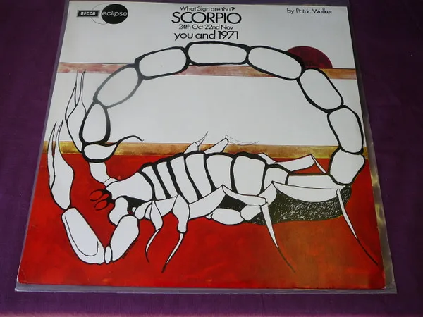 What Sign Are You ? Scorpio 24th Oct-22nd Nov You And 1971