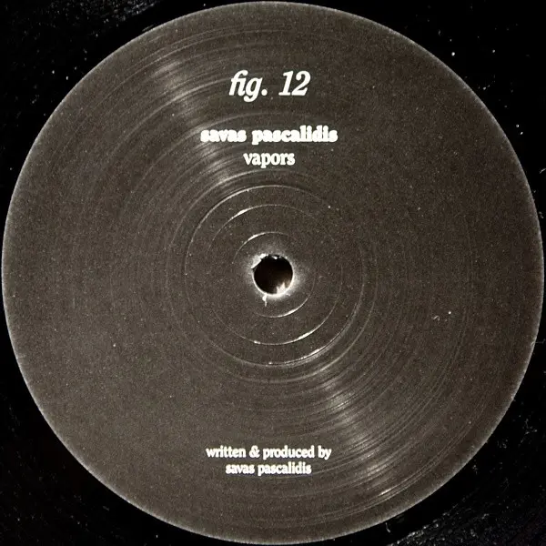 Savas Pascalidis - Vapors / Rich Hot Teen, Electronic, Minimal Techno, Techno, 2008 - Figure, Germany, Vinyl 1x 12"