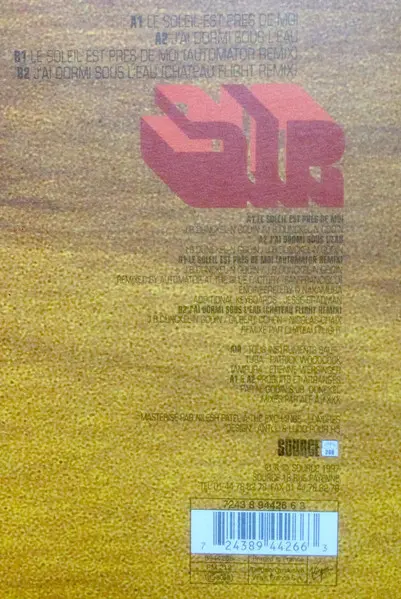 AIR - Le Soleil Est Pres De Moi, Electronic, Downtempo, 1997 - Source 360°, France, Vinyl 1x 12", 33 ⅓ RPM