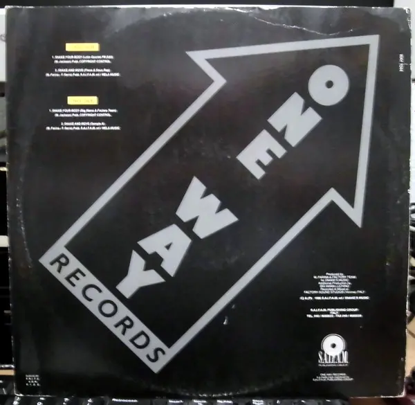 Album cover for Shake Your Body by Big Mama Feat. Pip (8)