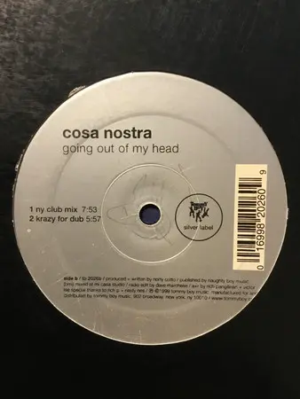 Album cover for Going Out Of My Head by Cosa Nostra
