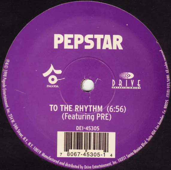 Album cover for To The Rhythm / The Latest Drama by Pepstar Featuring Pre / Junior Vasquez