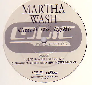 Martha Wash - Catch The Light, Electronic, Garage House, House, 1998 - BMG, Logic Records, UK, Vinyl 1x 12", 33 ⅓ RPM, Promo