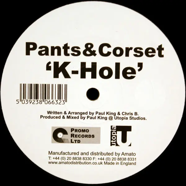 Album cover for K-Hole by Pants & Corset