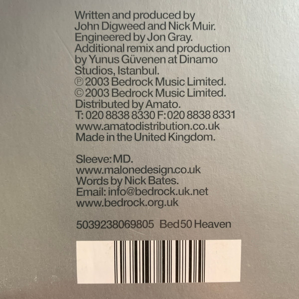 Bedrock - Heaven Scent (Yunus Güvenen Remix), Electronic, Progressive Breaks, Progressive House, 2003 - Bedrock Records, UK, 