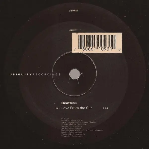 Beatless - Life Mirrors, Electronic, Broken Beat, Deep House, Downtempo, Future Jazz, Soul, 2001 - Ubiquity, US, Vinyl 1x 12"