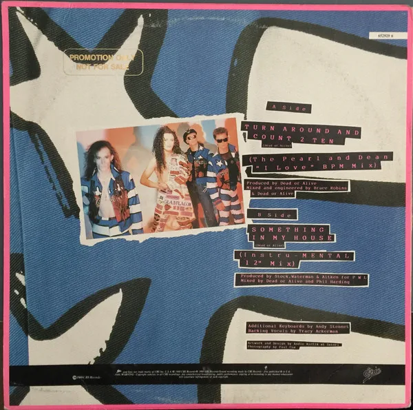 Album cover for Turn Around And Count 2 Ten (The Pearl And Dean "I Love"-BPM Mix) by Dead Or Alive