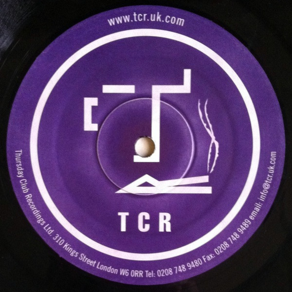 Chris Carter - Voyager / Plex, Electronic, Breakbeat, 2001 - Thursday Club Recordings (TCR), UK, Vinyl 1x 12", 45 RPM