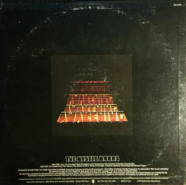 Mystic Moods Orchestra, The - Awakening, Funk / Soul, Rock, Funk, Psychedelic, Soft Rock, Space Rock, 1973 - Warner Bros. Rec